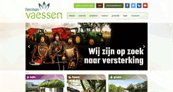Desktop Screenshot of hermanvaessen.nl